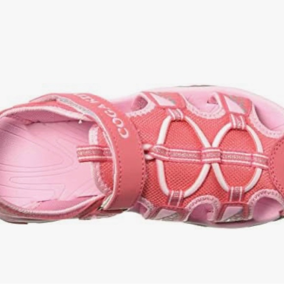 Coga kids girls size 1.5 hiking trekking sandals, water, sports kids shoes (New) - Picture 7 of 9